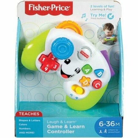 FISHER-PRICE Educational Game, Laugh and Learn, 3-9/10inWx5-9/10inLx2inH, MI FIPFNT06